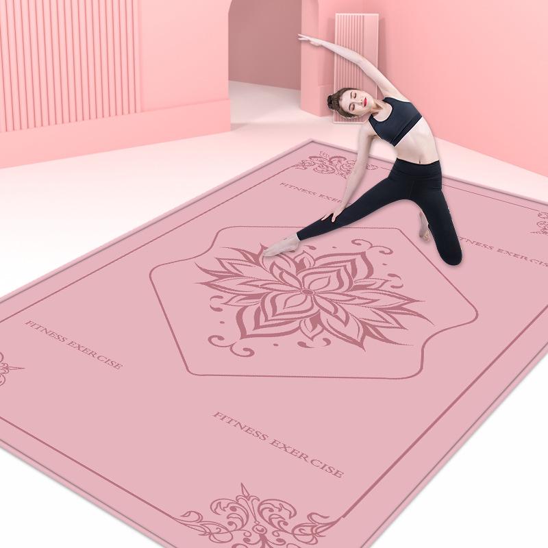 Indoor Fitness Mats: Sound Insulation & Shock Absorption for Gym, Aerobics, Yoga, & Rope Skipping