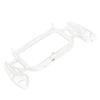 Handle Case for Switch Lite Handheld Protective Gaming Case with Card Box and BracketCrack White
