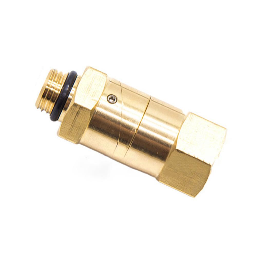 Easy Connection Pressure Washer Coupler High Pressure Coupler 360-degree Rotation Brass Construction Flexible Adjustment