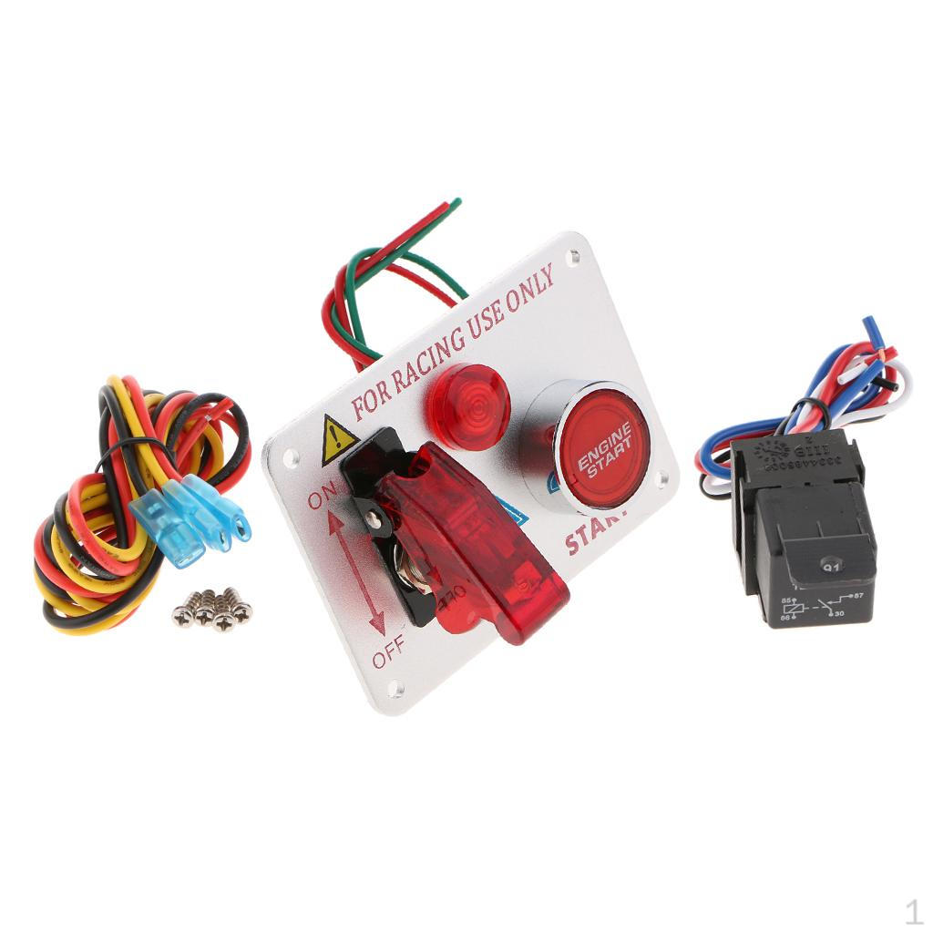 

12V -24 Car Toggle Switch Panel for Race Plate Kits