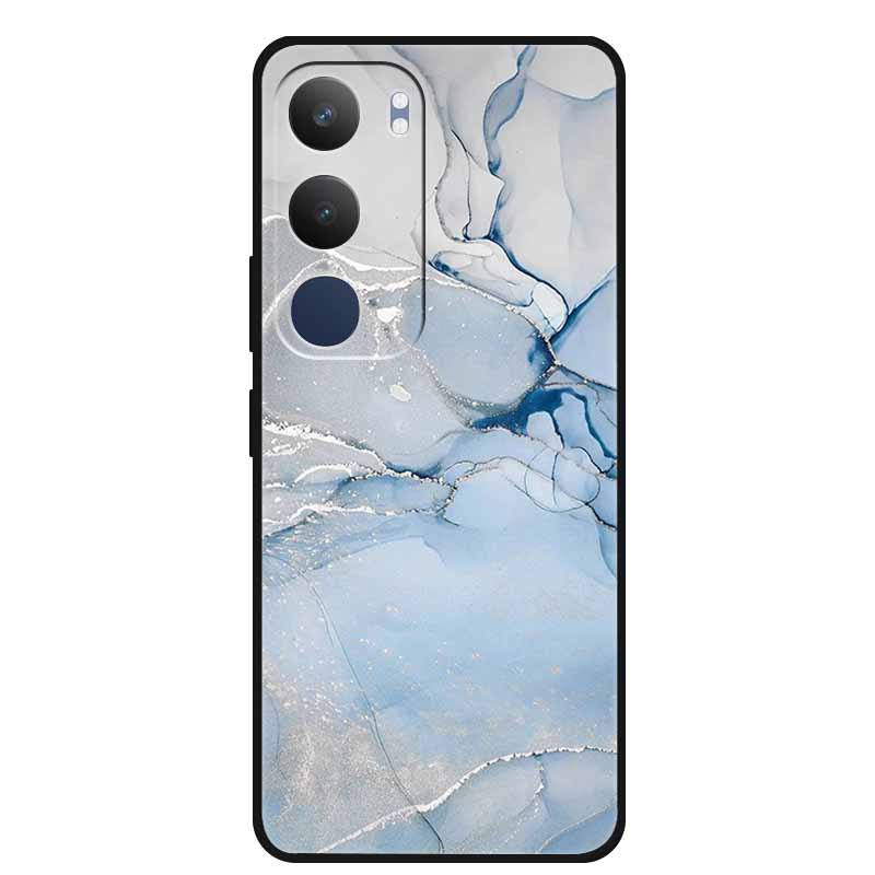Luxury Phone Case For Vivo Y19s Pro 4G Soft TPU Silicone Back Case For Vivo Y29 5G Y 29 19s Marble Patterns Cover Bumper Funda