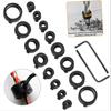 Drill Stoper Collar Set Stop Bit Ring Shaft Limit Metric Lock Steel Press Depth Ajustable Positioner Hole Guide Woodwork Tools
