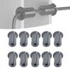 10pcs Cable Routing Kit for   Silicone Cable Feed Through Bushings Wall Grommet for   Series Cable 0.75in Diameter
