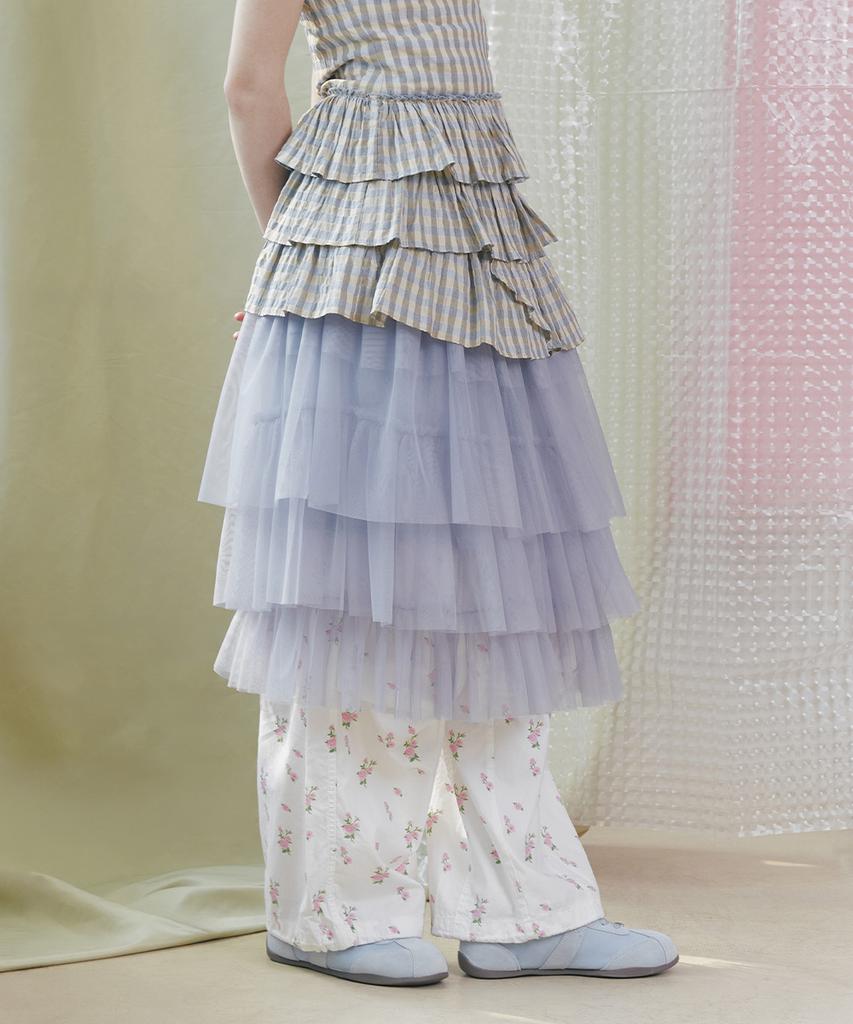 Keulloleu Layered Tulle Skirt - 4 Colors