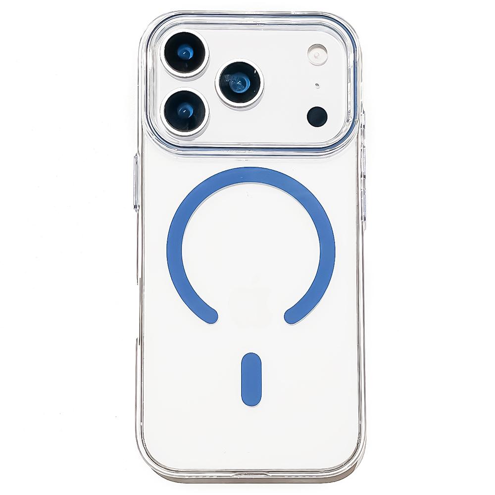 For iPhone 17 Pro Max Case Compatible with MagSafe Protective TPU+PC Phone Cover