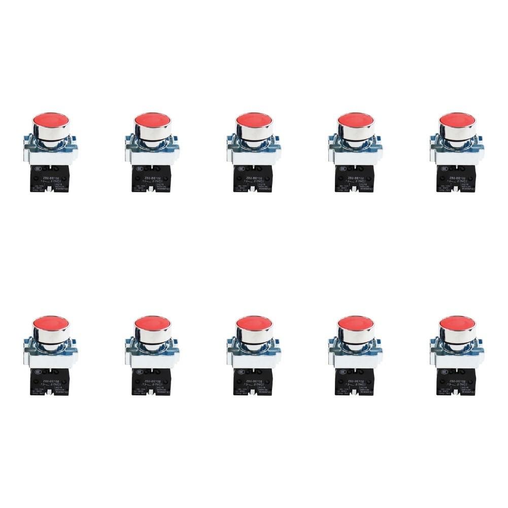 Push Button Switch Industrial Switch Versatile Contact Configuration Plastic And Metal Construction Machine Control