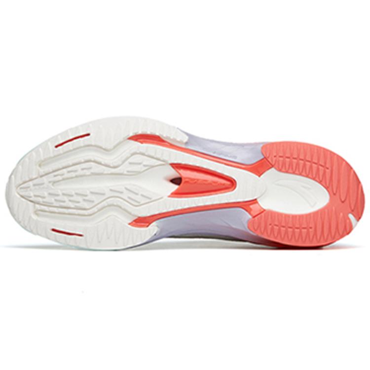 New Anta MACH Mach 1.0 Breathable Low Top Running Shoes Women's Ivory White 122215566-3