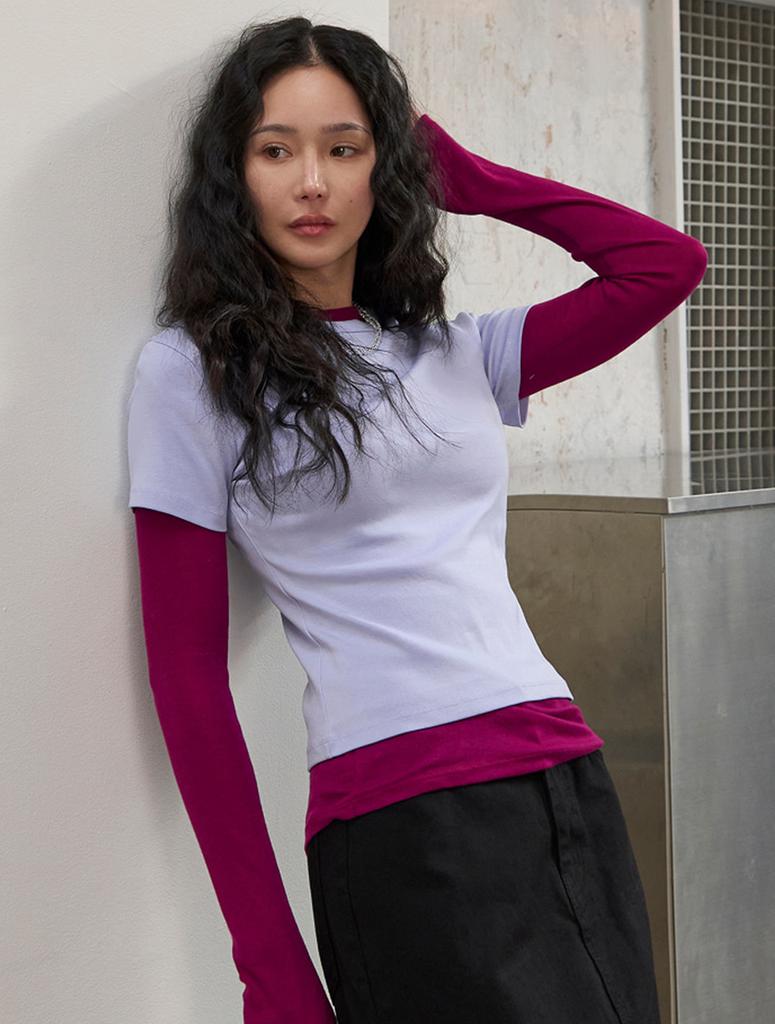Moleubeu13 Signature Short Sleeve Top (Red)