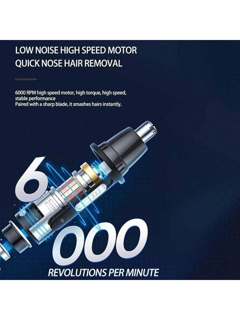 1 usb charge eyebrow shaving nose clipper