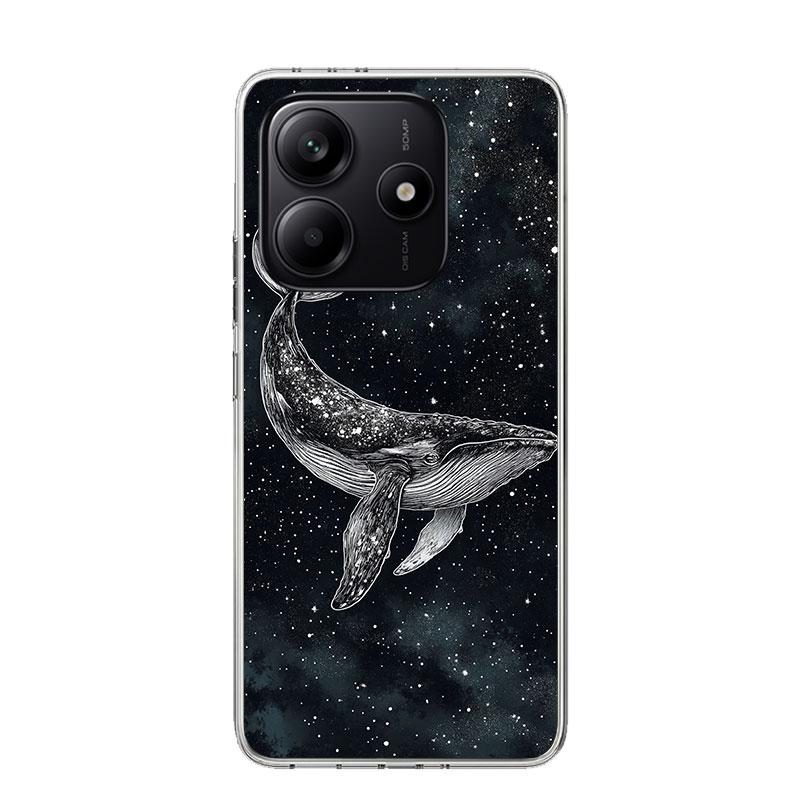 Humpback Whale Sea Giant Phone Case For Xiaomi Redmi Note 15 14 13 12S 12 Pro Plus 11S 11E 11 11T 10S 10 Art Soft Pattern Cover