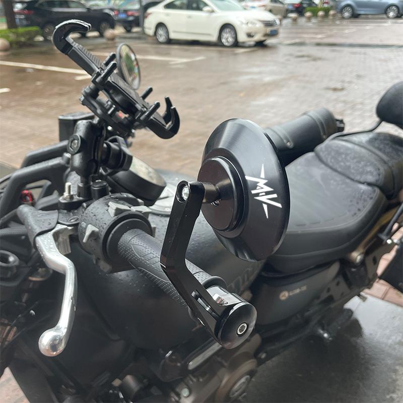 For MV Agusta 675 800 Brutale 800 1000 Turismo Veloce RC Motorcycle Bar End Mirrors Retro Handlebar Tip Rearview CNC Aluminum
