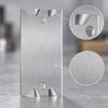 50 Pieces Galvanized Steel Cable and Pipe Protection Plate Resistant for DIY