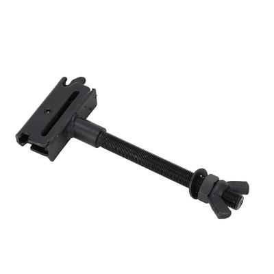 Soporte para Rueda de Repuesto de 7 pulgadas con Montaje para Carril E Acero Galvanizado Cinc Montaje para Remolque Portarrueda de Repuesto para