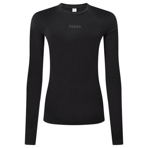 TOG24 Top feminino/feminino Hollier Tech de manga comprida 16 UK azul gelo