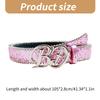 Blingbling Waist Belt for Street Dance Jean Belt Livehouse Punk Waist Chain Stunning Glitter