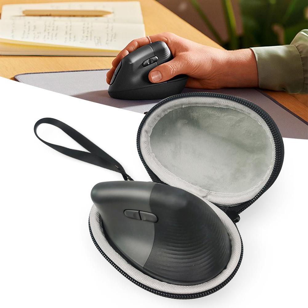 Eva Carrying Cover Wireless Mice Accessories Travel Storage Bag with Hand Rope Mouse Carrying Case Portable Zipper for Logitech