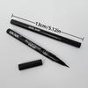 Crayon eye-liner liquide ultra-fin et waterproof, séchage rapide, anti-bavures, longue tenue, noir, application précise pour un maquillage des yeux spectaculaire.