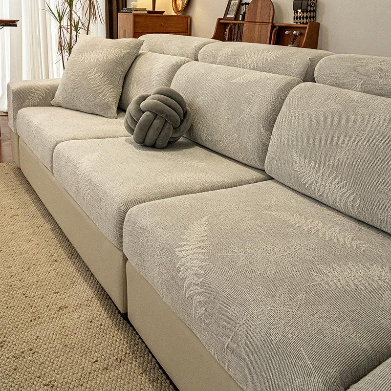 

2025 new sofa hat, a whole universal all-inclusive cover, universal in all seasons, three seats and one princess elastic protective cover 45 * 45Cm pillow cover