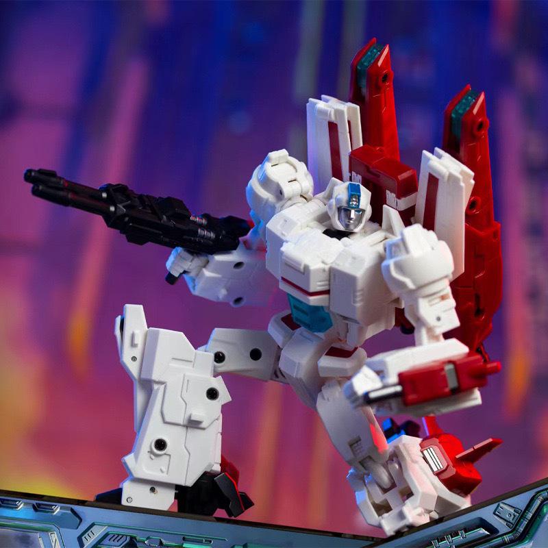 Heavenly Thunder Crimson Flame Spaceship: Sky Fire Transformable Toy