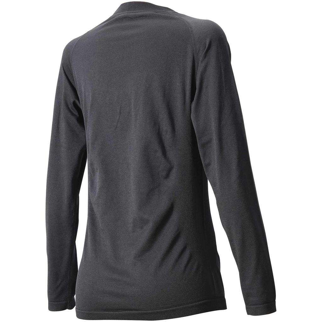North Peak Long Sleeve Inner Shirt for Kids and Hollow Fiber NP-8084 Black, 120cm, Juniors, Warm, Absorbent, Quick-Drying,