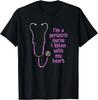 Im A Geriatric Nurse Stethoscope Sayings Quotes Nursing Gift Unisex T-Shirt