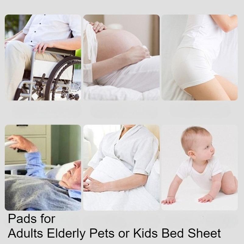 Waterproof Washable Mattress Urine Mat Reusable Waterproof Mattress Protector Cartoon Bed Protector Adult Elder Incontinence Bed Sheet Pad