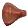 Noguchi Large Studded Terry Brown Saddle,