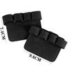 Leather Palm Protection Anti-Skid Fitness Hand Gloves for 1Pair Pull-Ups Training