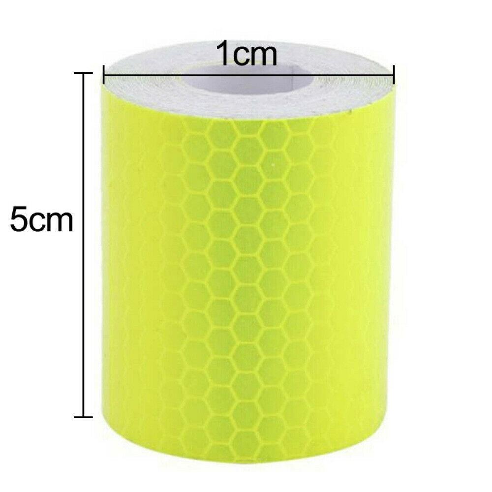 Reflective Safety Sticker Reflector Tape Decals Car Bike Night Traffic Safety