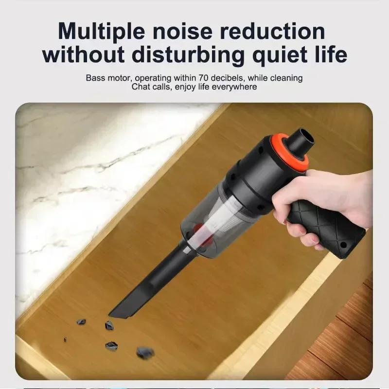 Car Vacuum Cleaner Wireless 9000Pa Cordless Handheld Cleaning Robot Auto Vacuums Strong Suction Cleaner for Car