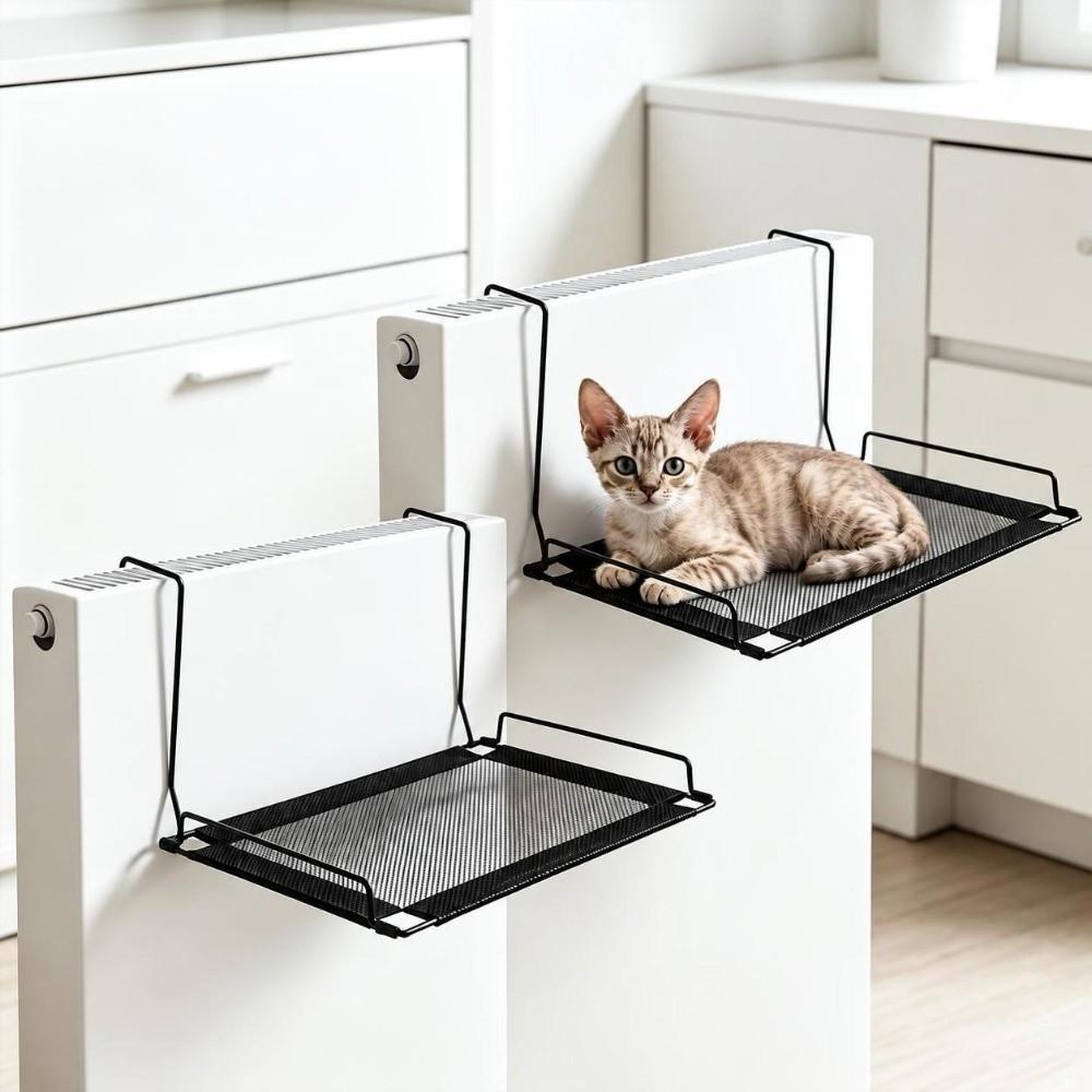Breathable Mesh Cat Hammock Hanging Pet Hammock New Suspended Cat Bed Kittens