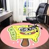 1pc SpongeBob SquarePants Office Round Area Rug, Under Office Chairs Bedroom Living Room Home Decor  A1016307