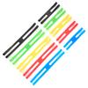 10Pcs H Band Silicone Rubber Bands Assorted Color Rubber Bands Elastic Rubber Wrapping Bands for Wrapping Bag Wraps