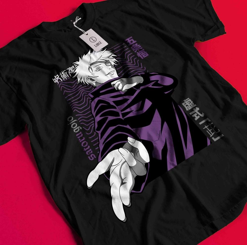 

Gojo Satoru T-Shirt Geto Suguru Shirt Jujutsu Kaisen Tshirt Toji Tee Sukuna Toji BB1574 S