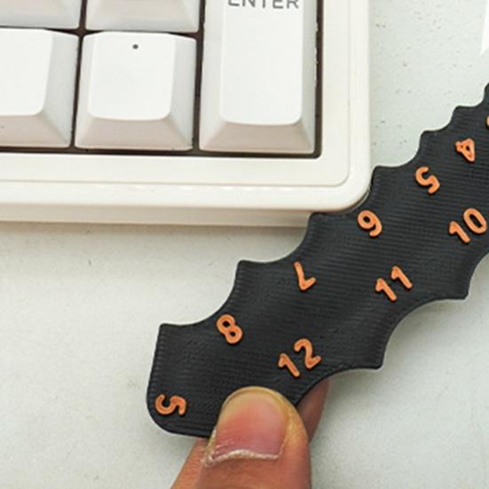 Round Corner Size Measurement Tool 3D Number Display Heavy Duty Portable Professional Accurate Corner Radius Gauge Measuring Tools