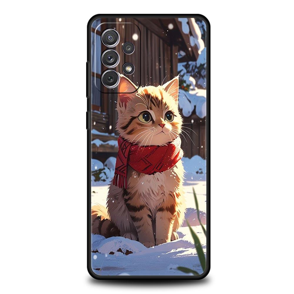Daily Life of Cats Phone Case For Samsung Galaxy A17 A07 A55 A35 A25 A15 A05s A33 5G A31 A23 A21s A13 A41 A73 A53 A51 A71 Cover