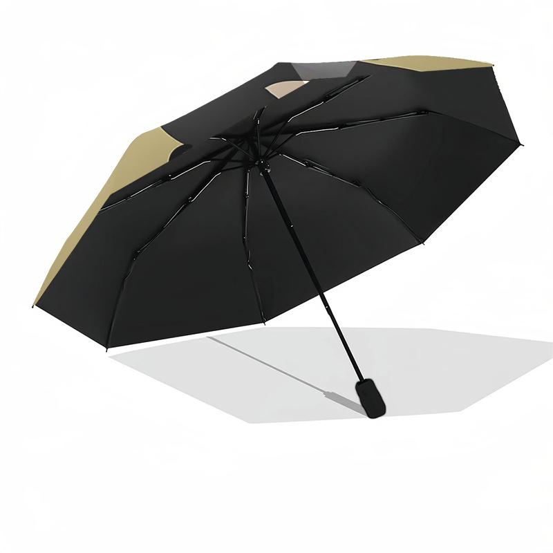 Mr.Bean Themed Travel Umbrella-8 Ribs Automatic Opening and Closing, Portable Folding Design, Compact and Stylish Umbrella Suitable for Outd