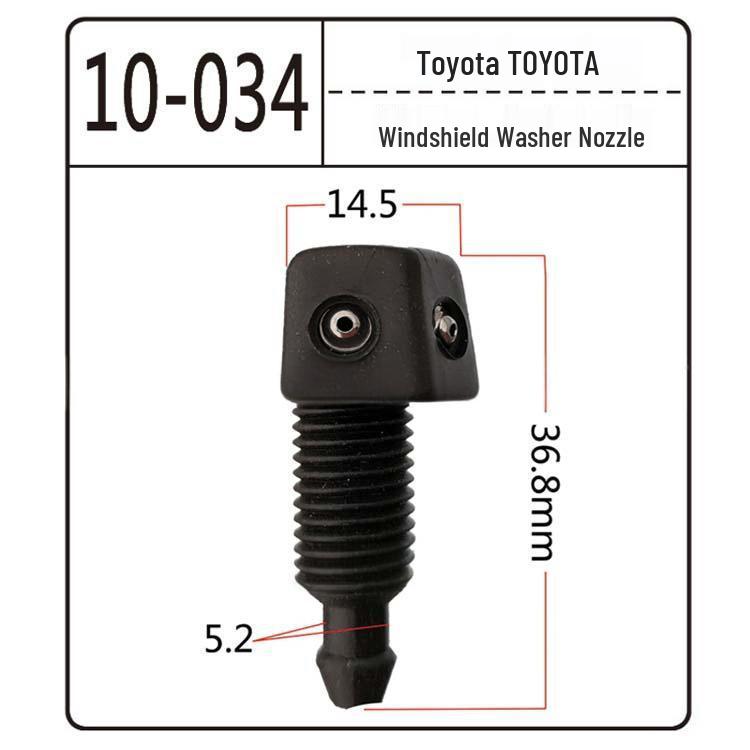 Compatible Windshield Washer Nozzle for Mercedes-Benz & Toyota