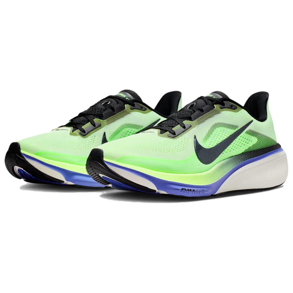 Nike Pegasus 42 Buty sportowe męskie Road Volt Tint Sapphire Lime Blast Black Spruce Zielone IB1873-702