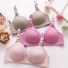 Large Size Full Cup Beautiful Back Adjustable Mother's Underwear Side Anti-sagging No-wire Bra