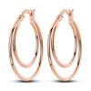 925 Silver Multi Circle Hoop Earrings Minimalist Design Trendy Jewelry Gifts For Women Birthday Party