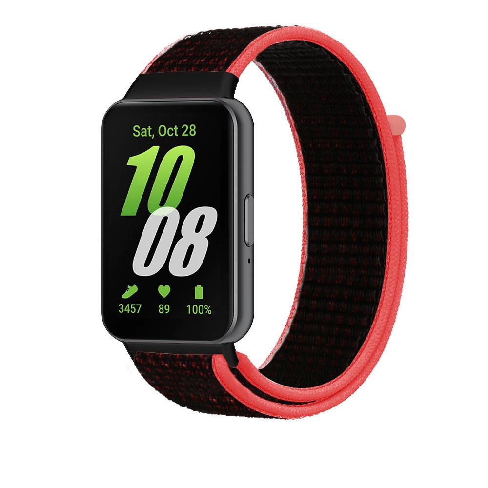 Nylonový pásek pro Samsung Galaxy Fit 3 Nastavitelný elastický náramek s poutkem na hodinky pro Samsung Galaxy Fit3 Náhradní pásek