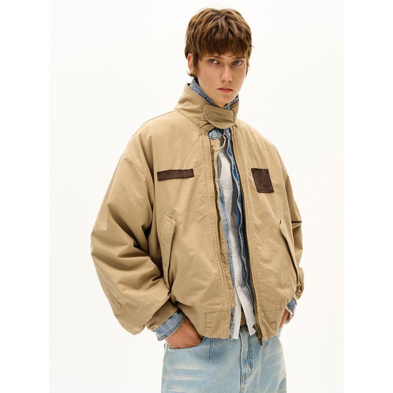 Madwitch Original Design American Barn Style Faux Suede Hunting Jacket Unisex Vintage Old Money Top