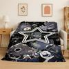 Game Dandy World Cartoon Soft Flannel Throw Blanket,Warm Cozy Blanket for Bed,Couch,Sofa,Bedroom,Living Room,Travel,Camping