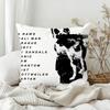 Hot Singer Esdeekid Rebel Pillow Case Sofa Living Room Bedroom Headboard Backrest Cushion Square Cushion Nap Time