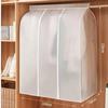 Super Large Transparent 3D Zipper Clothes Dust Cover Wardrobe Storage Bag Waterproof Dustproof Suit