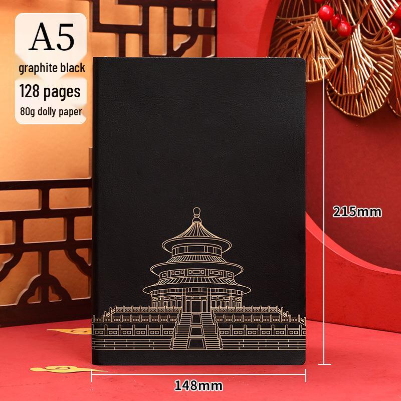 Elegant B5 Office Notebook with Custom Logo - Premium A5 Diary Set