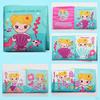 Cloth Books, Baby , Animals Crinkle Sensory Book Crib Toy for Early Development Learning Infants