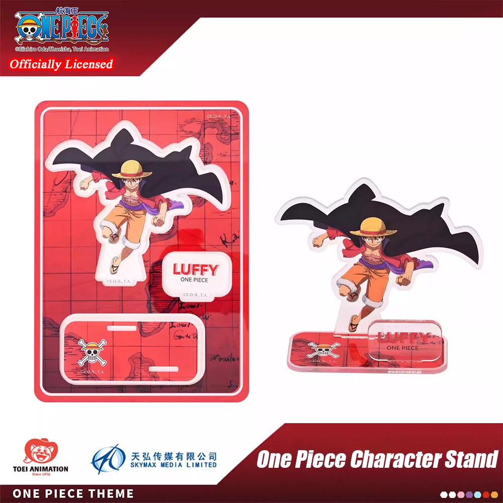 1pc Officially Licensed One Piece Acrylic Character Stand Blind Box – Decorative Desktop Collectible and Anime Merchandise Gift.