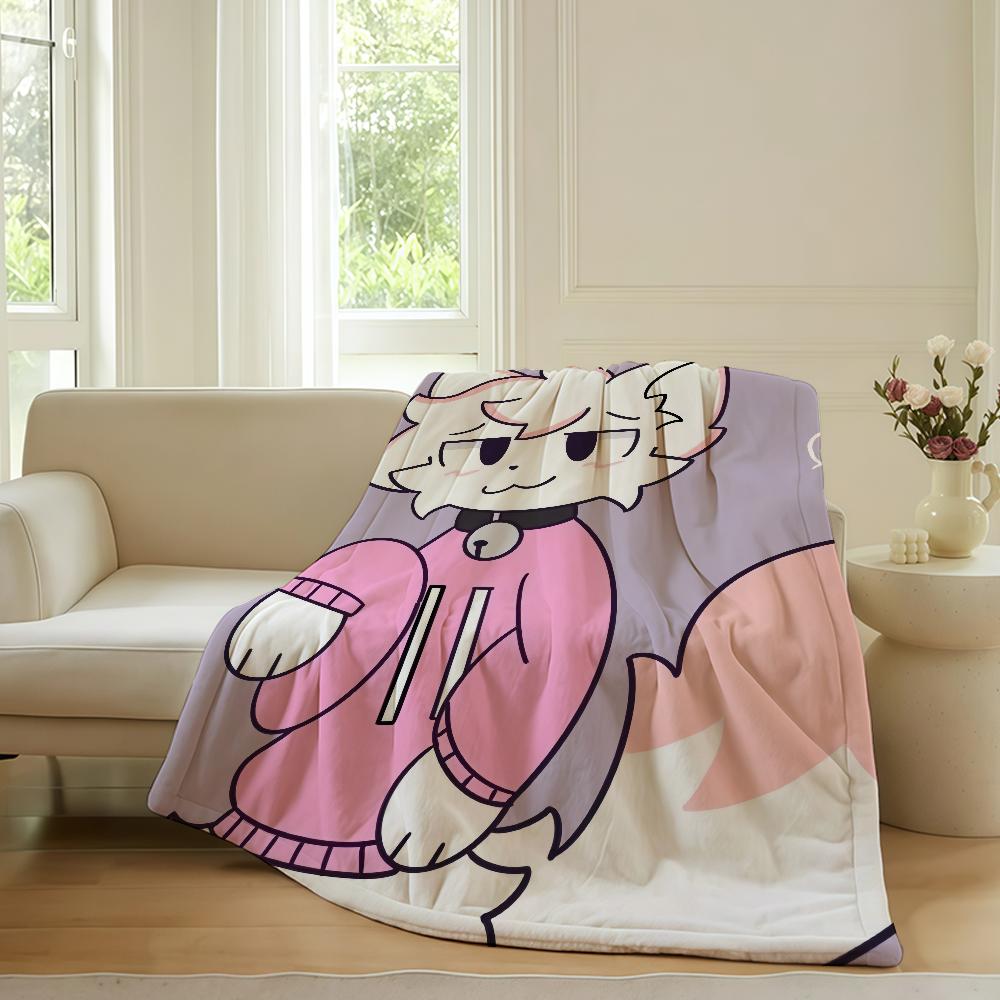 Boykisser Cat Meme Blanket Warm Soft Suitable For Bedroom Sofa Bed Living Room Office Travel Camping Gifts